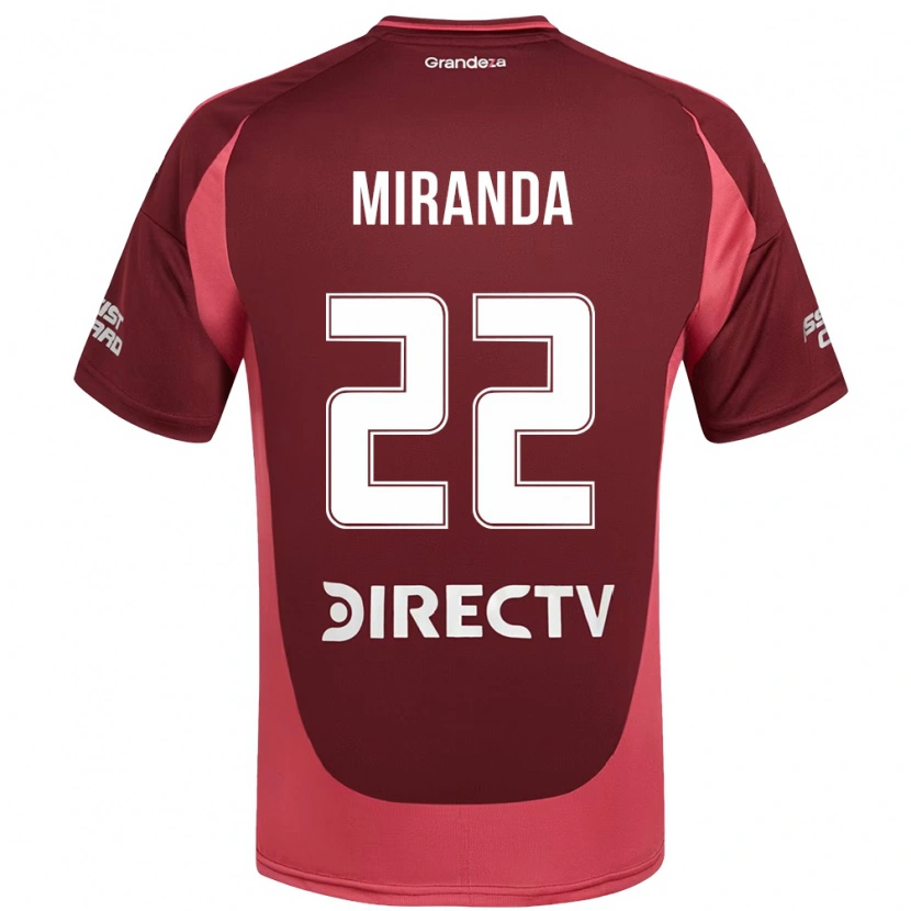 Danxen Criança Camisola Morena Miranda #22 Bordô Magenta Alternativa 2025/26 Camisa Brasil