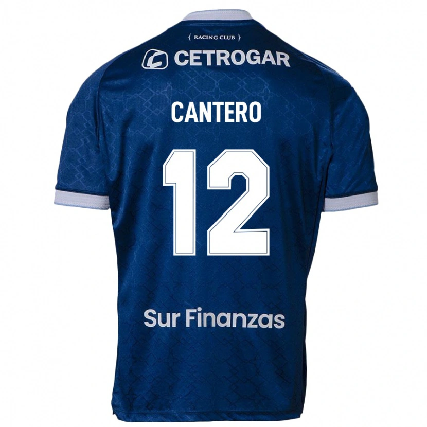 Danxen Criança Camisola Milton Cantero #12 Azul Escuro Alternativa 2025/26 Camisa Brasil
