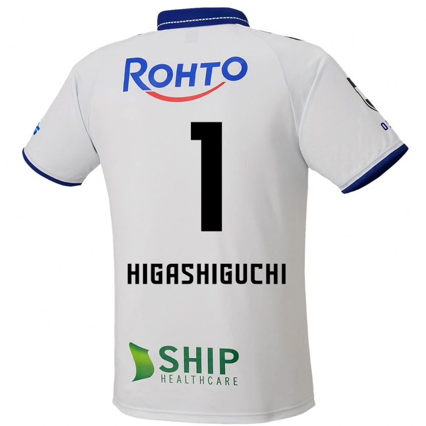 Danxen Criança Camisola Masaaki Higashiguchi #1 Branco Azul Preto Alternativa 2025/26 Camisa Brasil