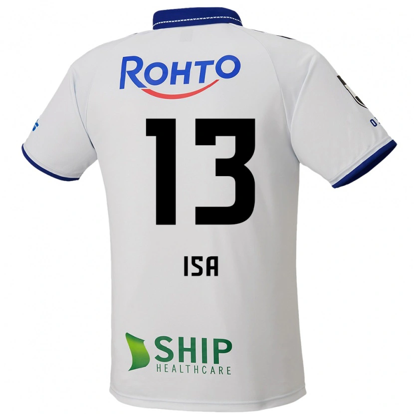 Danxen Criança Camisola Isa Sakamoto #13 Branco Azul Preto Alternativa 2025/26 Camisa Brasil