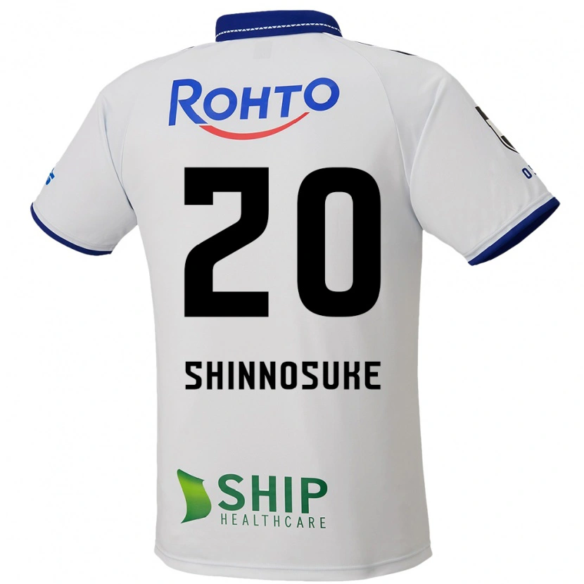 Danxen Criança Camisola Shinnosuke Nakatani #20 Branco Azul Preto Alternativa 2025/26 Camisa Brasil