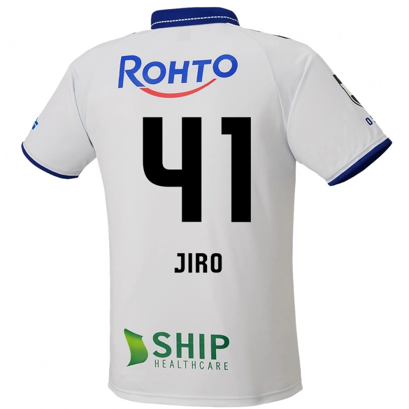 Danxen Criança Camisola Jiro Nakamura #41 Branco Azul Preto Alternativa 2025/26 Camisa Brasil