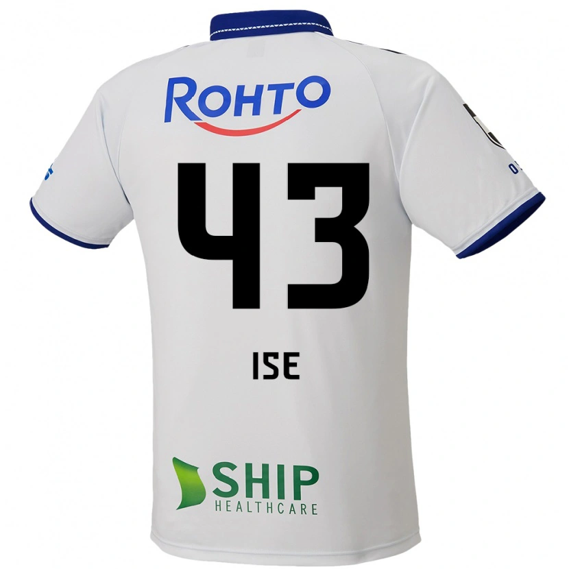 Danxen Criança Camisola Ko Ise #43 Branco Azul Preto Alternativa 2025/26 Camisa Brasil