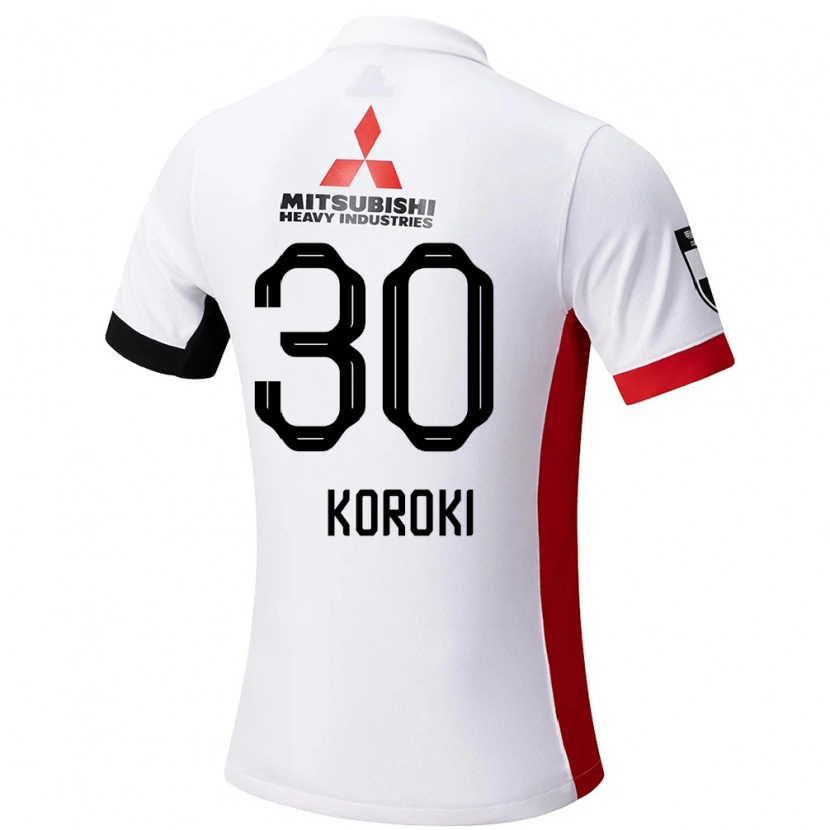 Danxen Criança Camisola Shinzo Koroki #30 Branco Preto Alternativa 2025/26 Camisa Brasil