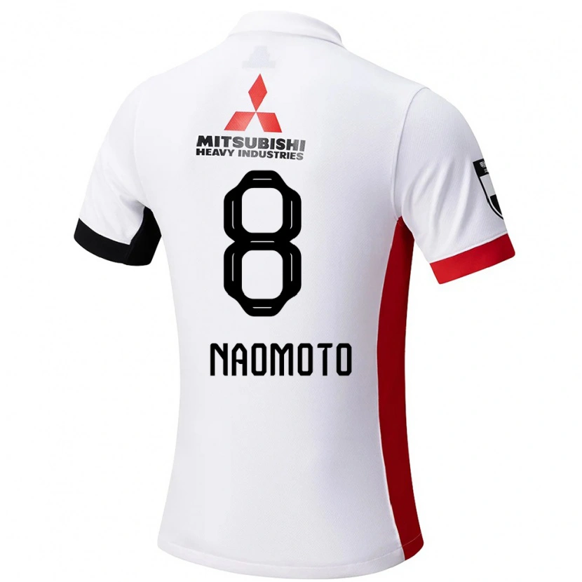 Danxen Criança Camisola Hikaru Naomoto #8 Branco Preto Alternativa 2025/26 Camisa Brasil