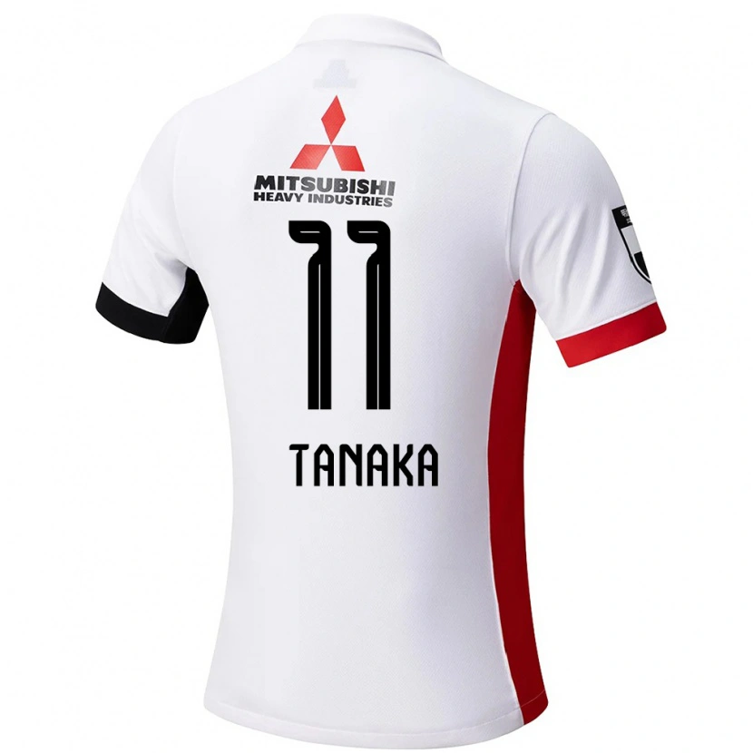 Danxen Criança Camisola Tatsuya Tanaka #11 Branco Preto Alternativa 2025/26 Camisa Brasil