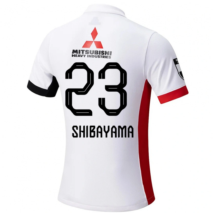 Danxen Criança Camisola Fumina Shibayama #23 Branco Preto Alternativa 2025/26 Camisa Brasil
