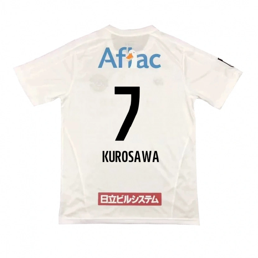 Danxen Criança Camisola Shido Kurosawa #7 Cinza Claro Bege Alternativa 2025/26 Camisa Brasil