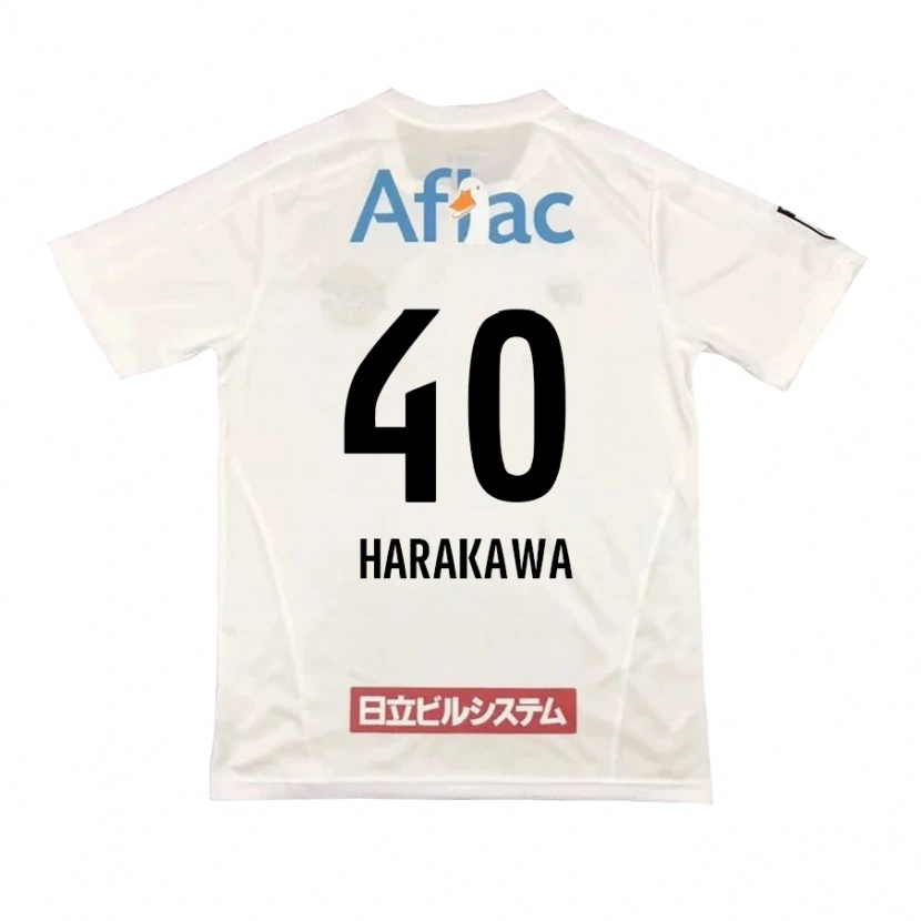 Danxen Criança Camisola Riki Harakawa #40 Cinza Claro Bege Alternativa 2025/26 Camisa Brasil