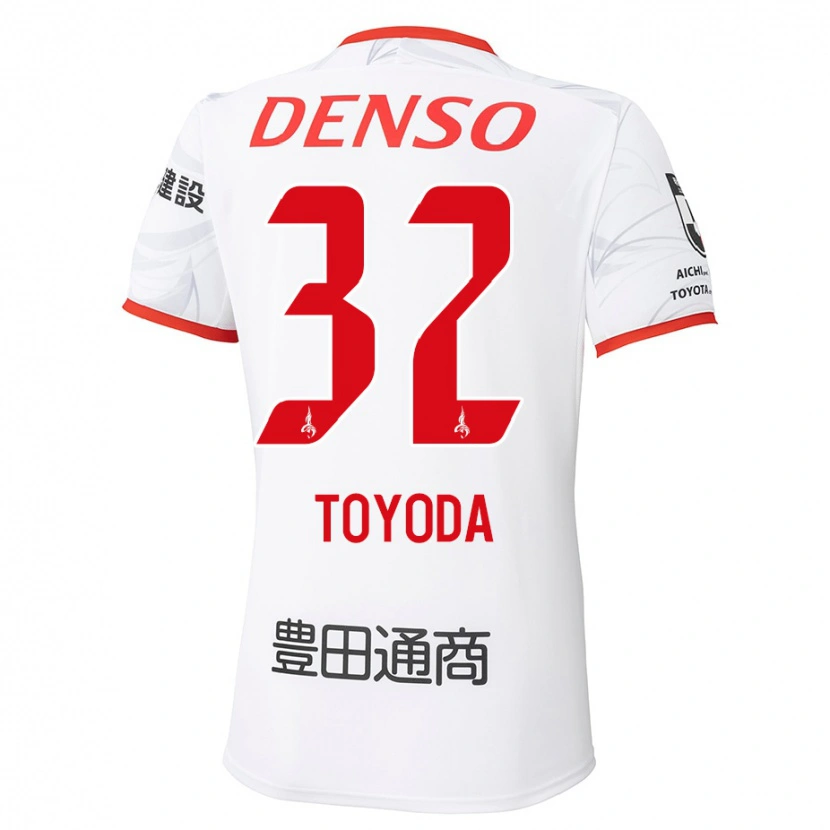 Danxen Criança Camisola Koki Toyoda #32 Branco Vermelho Alternativa 2025/26 Camisa Brasil