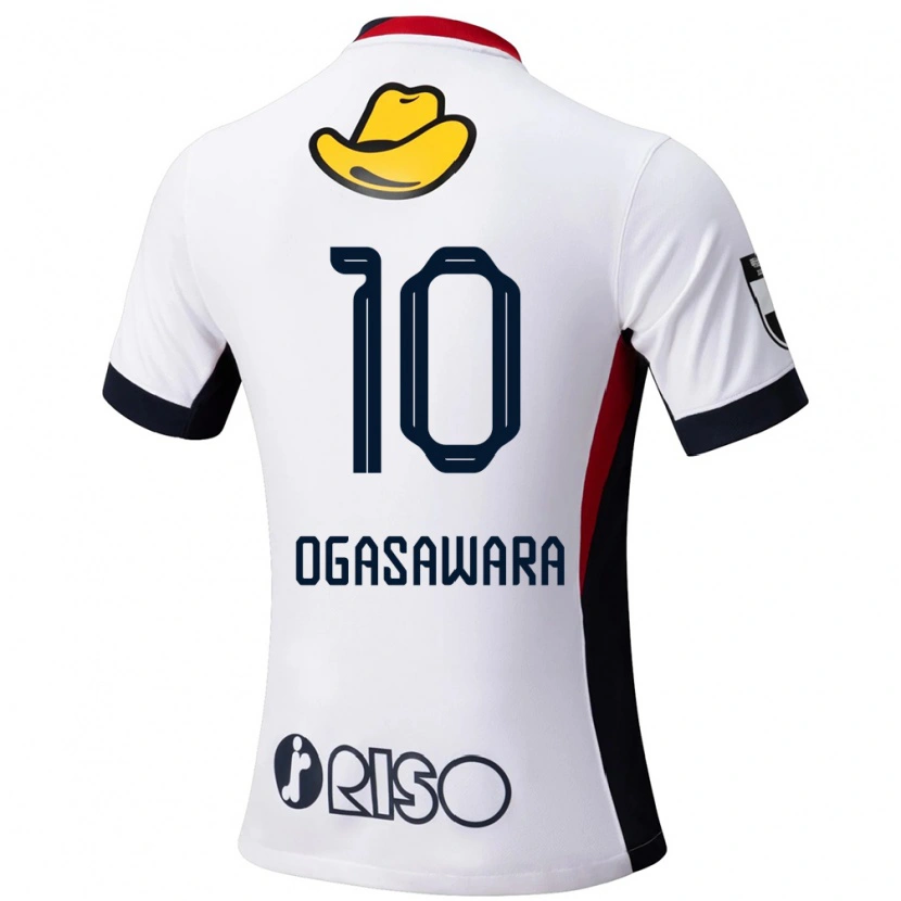 Danxen Criança Camisola Shoma Ogasawara #10 Branco Preto Alternativa 2025/26 Camisa Brasil