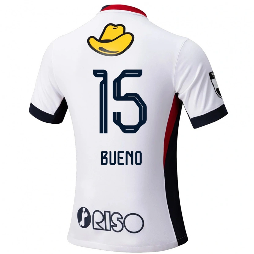 Danxen Criança Camisola Bueno #15 Branco Preto Alternativa 2025/26 Camisa Brasil