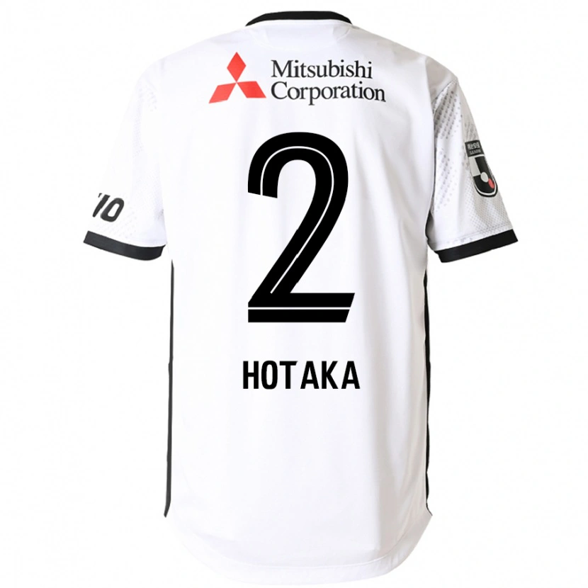 Danxen Criança Camisola Hotaka Nakamura #2 Branco Preto Alternativa 2025/26 Camisa Brasil
