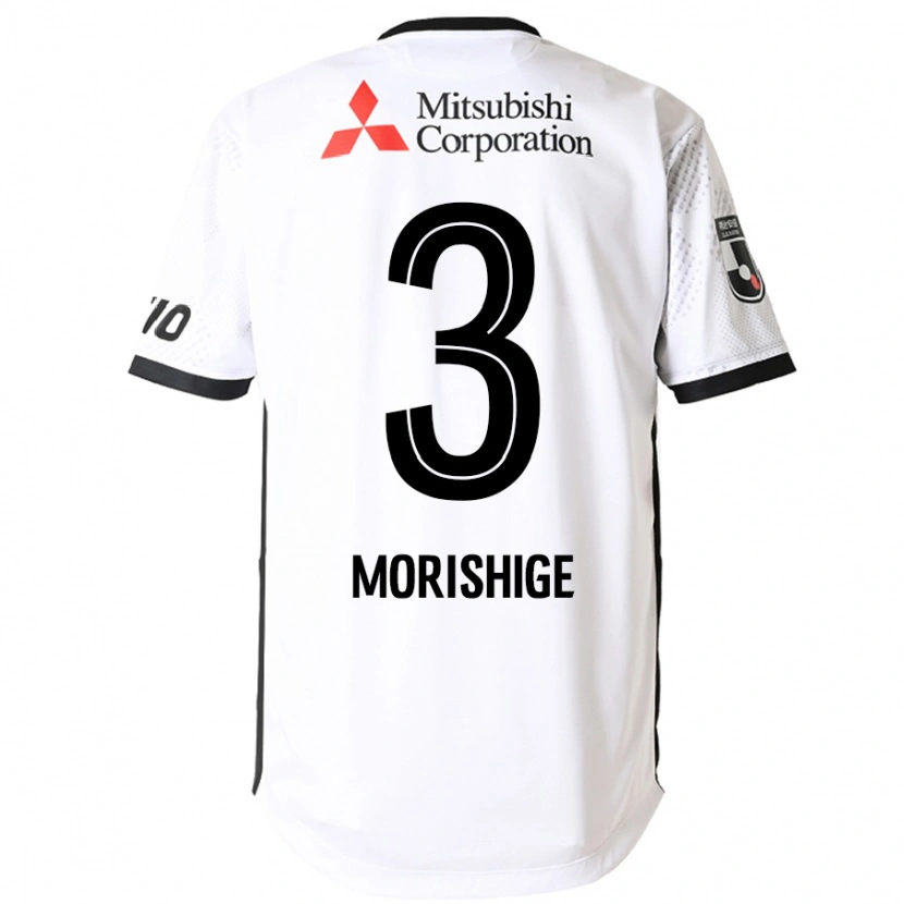 Danxen Criança Camisola Masato Morishige #3 Branco Preto Alternativa 2025/26 Camisa Brasil