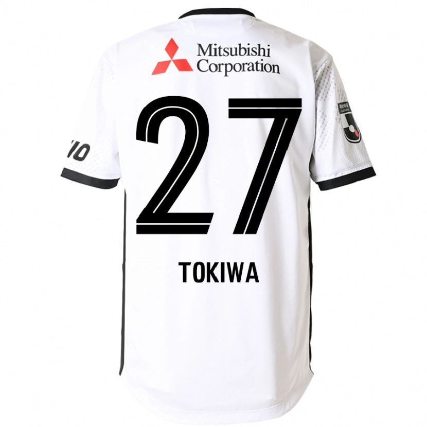Danxen Criança Camisola Kyota Tokiwa #27 Branco Preto Alternativa 2025/26 Camisa Brasil