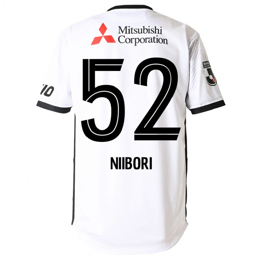 Danxen Criança Camisola Keita Niibori #52 Branco Preto Alternativa 2025/26 Camisa Brasil