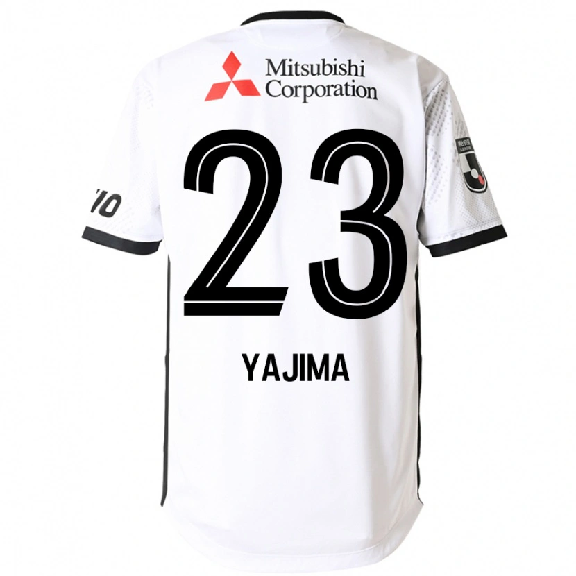Danxen Criança Camisola Kiichi Yajima #23 Branco Preto Alternativa 2025/26 Camisa Brasil