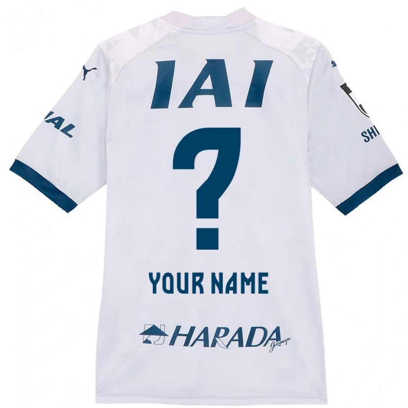 Danxen Criança Camisola Seu Nome #0 Branco Azul Royal Alternativa 2025/26 Camisa Brasil