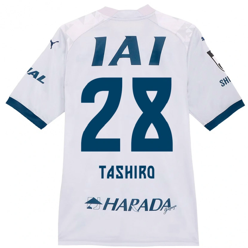 Danxen Criança Camisola Hiroto Tashiro #28 Branco Azul Royal Alternativa 2025/26 Camisa Brasil