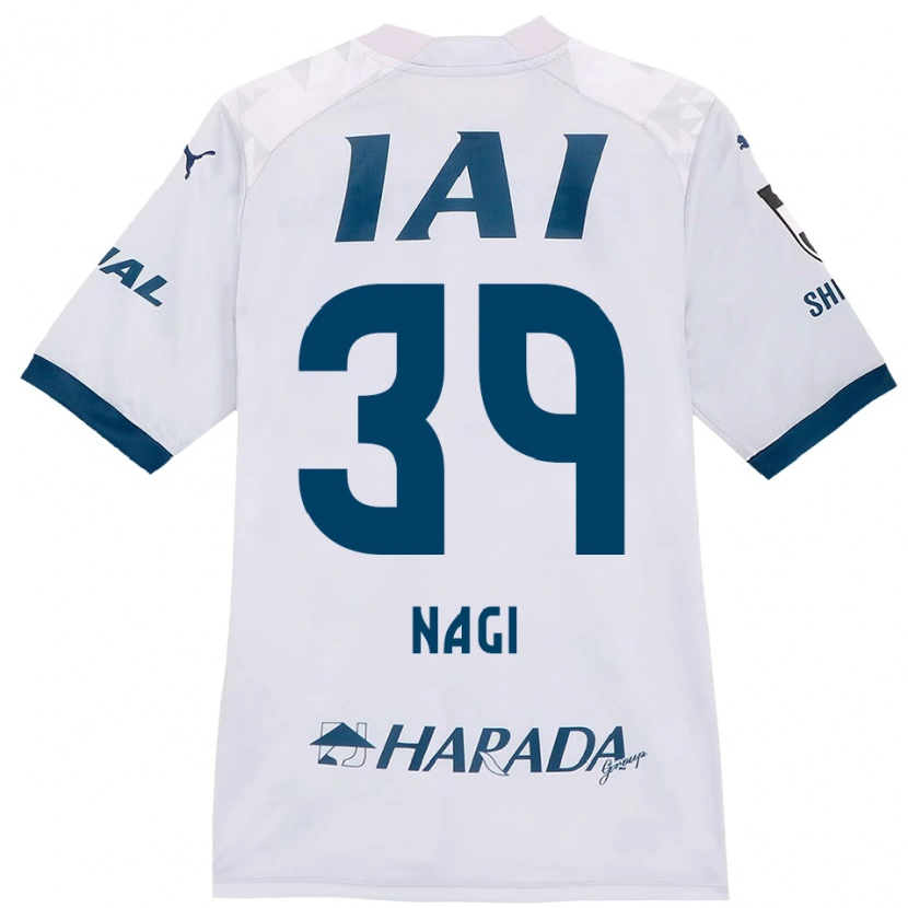 Danxen Criança Camisola Nagi Kawatani #39 Branco Azul Royal Alternativa 2025/26 Camisa Brasil