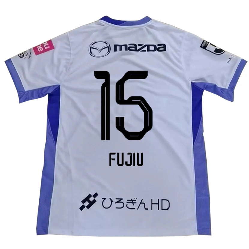 Danxen Criança Camisola Natsumi Fujiu #15 Branco Laranja Alternativa 2025/26 Camisa Brasil