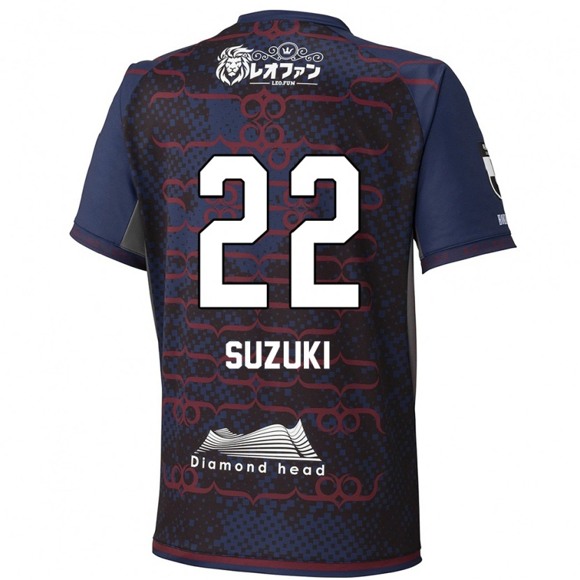 Danxen Criança Camisola So Suzuki #22 Azul Vermelho Alternativa 2025/26 Camisa Brasil
