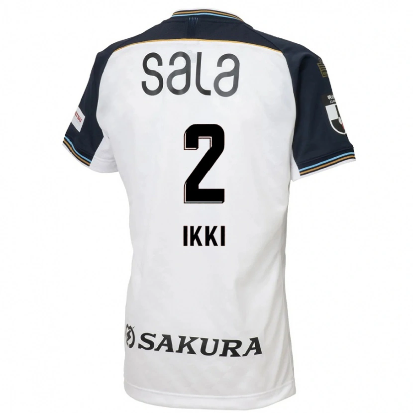 Danxen Criança Camisola Ikki Kawasaki #2 Branco Preto Alternativa 2025/26 Camisa Brasil