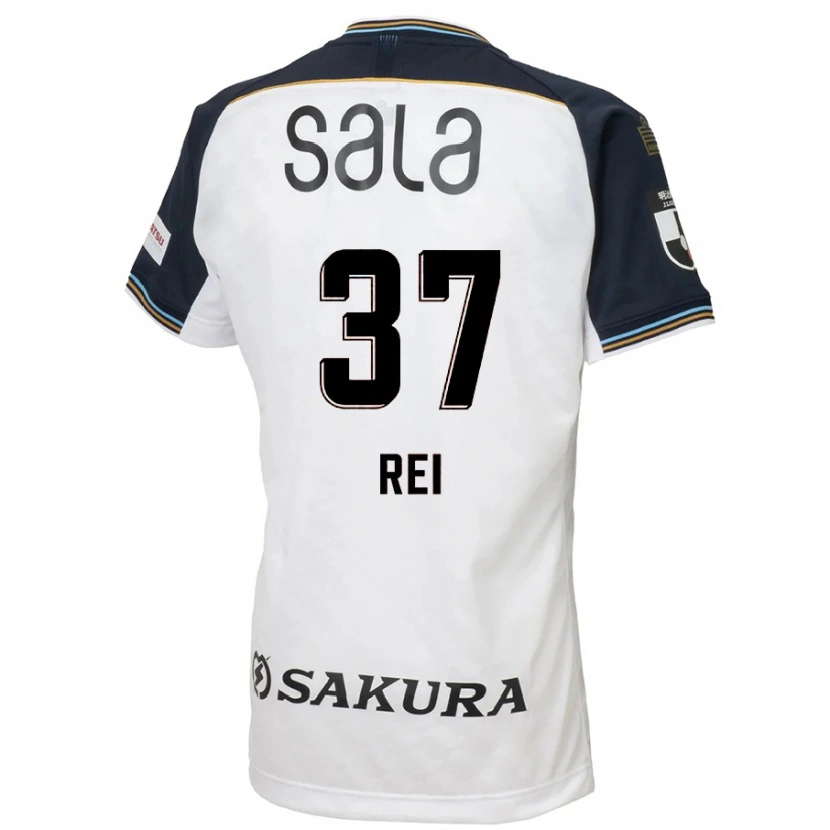 Danxen Criança Camisola Rei Hirakawa #37 Branco Preto Alternativa 2025/26 Camisa Brasil