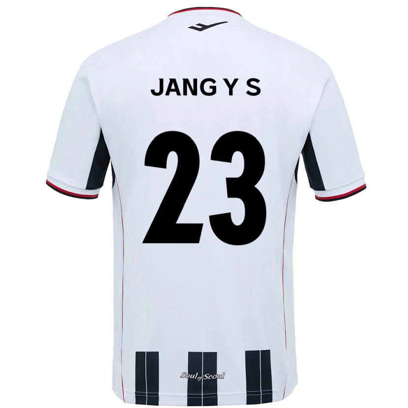 Danxen Criança Camisola Jang Yoon-Seo #23 Branco Preto Alternativa 2025/26 Camisa Brasil