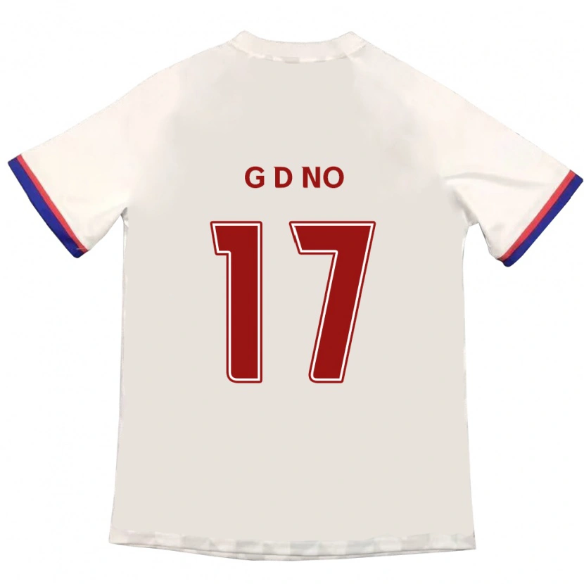 Danxen Criança Camisola Dong-Geon No #17 Branco Sujo Vermelho Alternativa 2025/26 Camisa Brasil