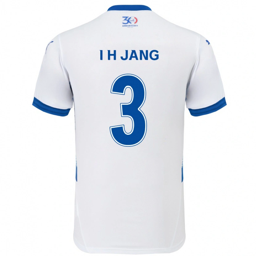 Danxen Criança Camisola Ho-Ik Jang #3 Branco Azul Royal Alternativa 2025/26 Camisa Brasil