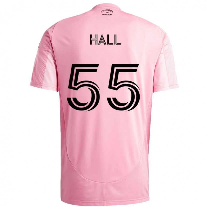 Danxen Homem Camisola Tyler Hall #55 Rosa Preto Principal 2025/26 Camisa Brasil