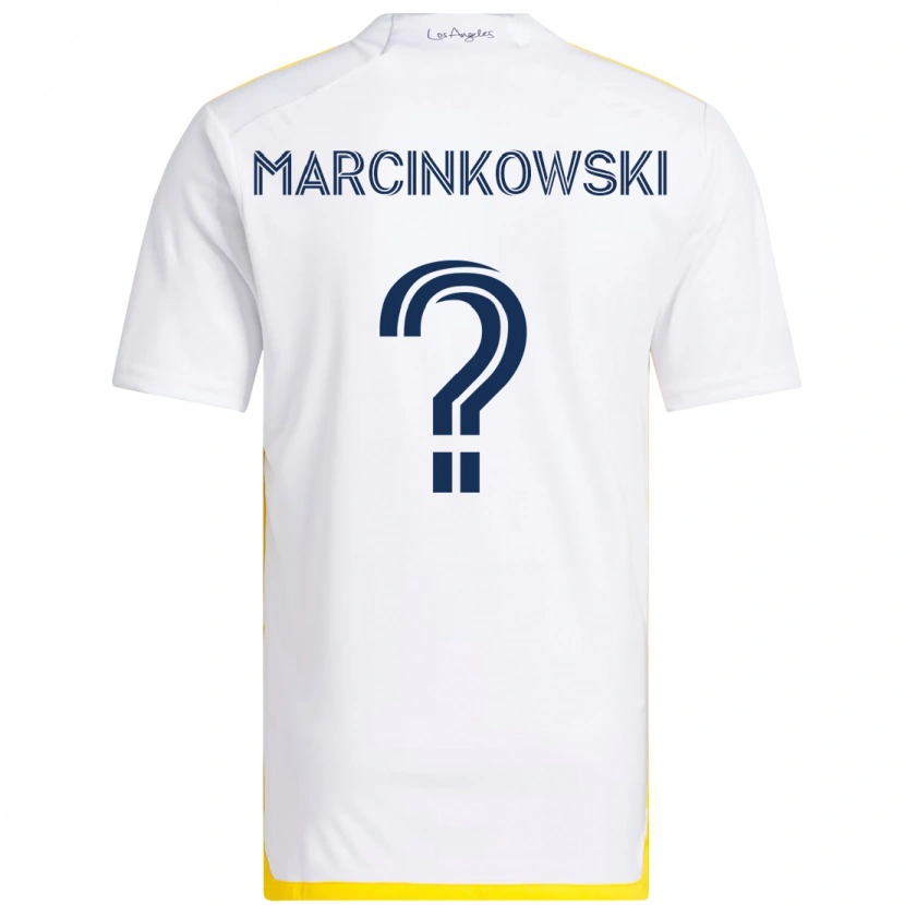 Danxen Homem Camisola Jt Marcinkowski #0 Branco Amarelo Principal 2025/26 Camisa Brasil