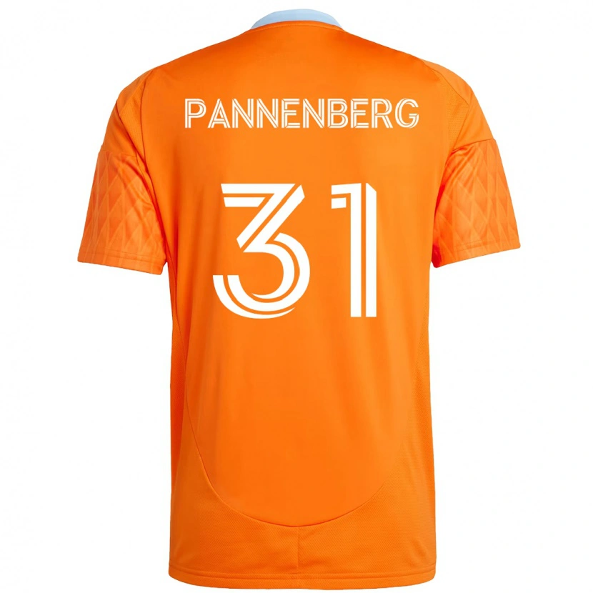 Danxen Homem Camisola Andrew Pannenberg #31 Laranja Branco Principal 2025/26 Camisa Brasil