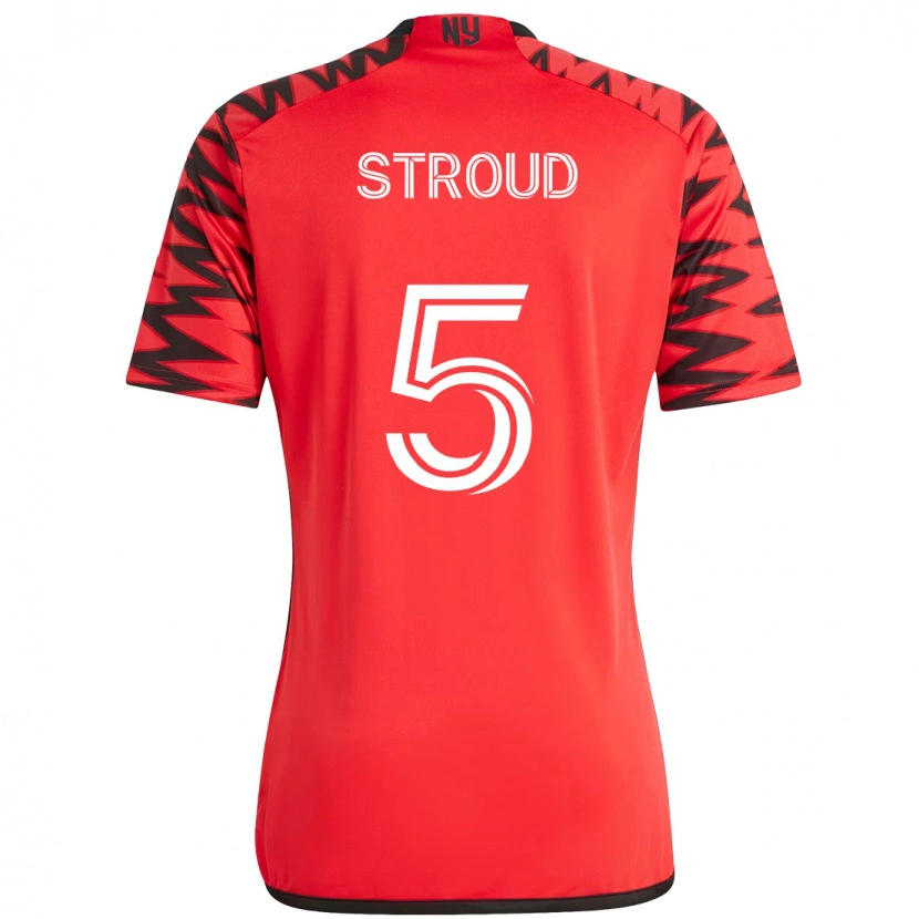 Danxen Homem Camisola Peter Stroud #5 Vermelho Preto Principal 2025/26 Camisa Brasil