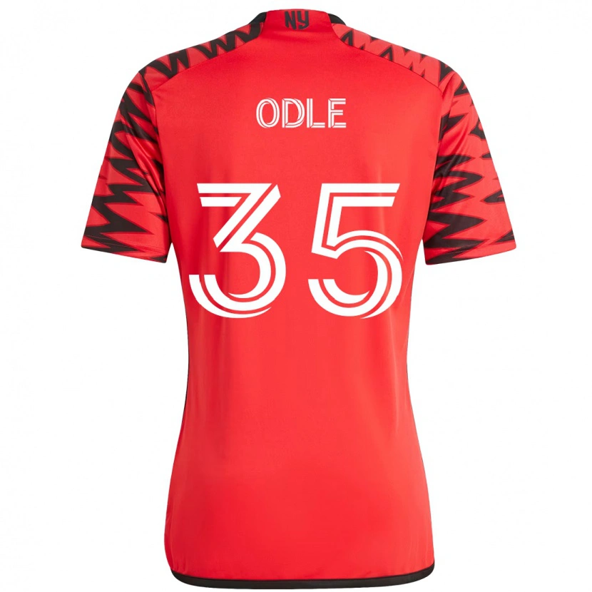 Danxen Homem Camisola Dallas Odle #35 Vermelho Preto Principal 2025/26 Camisa Brasil