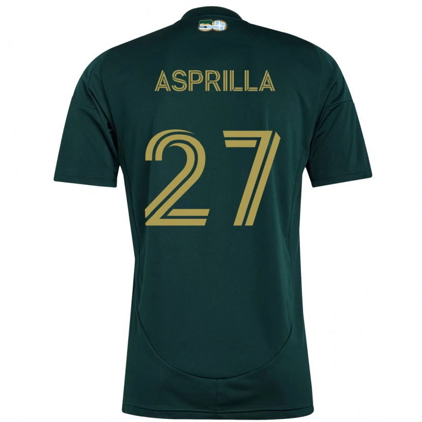 Danxen Homem Camisola Dairon Asprilla #27 Preto Castanho Principal 2025/26 Camisa Brasil