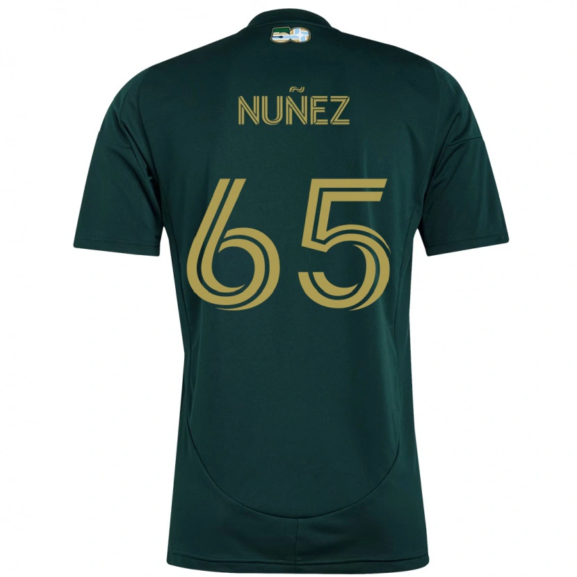 Danxen Homem Camisola Daniel Núñez #65 Preto Castanho Principal 2025/26 Camisa Brasil