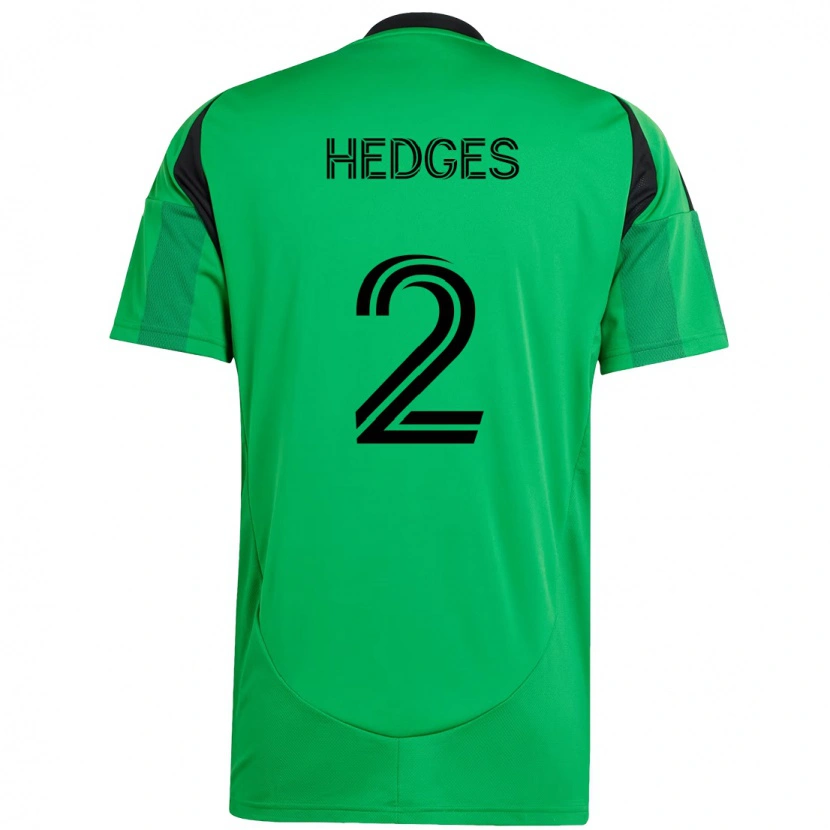 Danxen Homem Camisola Matt Hedges #2 Verde Preto Principal 2025/26 Camisa Brasil