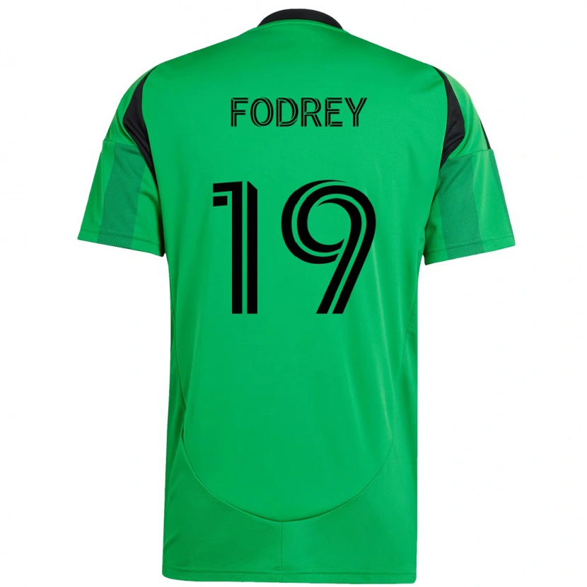 Danxen Homem Camisola Cj Fodrey #19 Verde Preto Principal 2025/26 Camisa Brasil