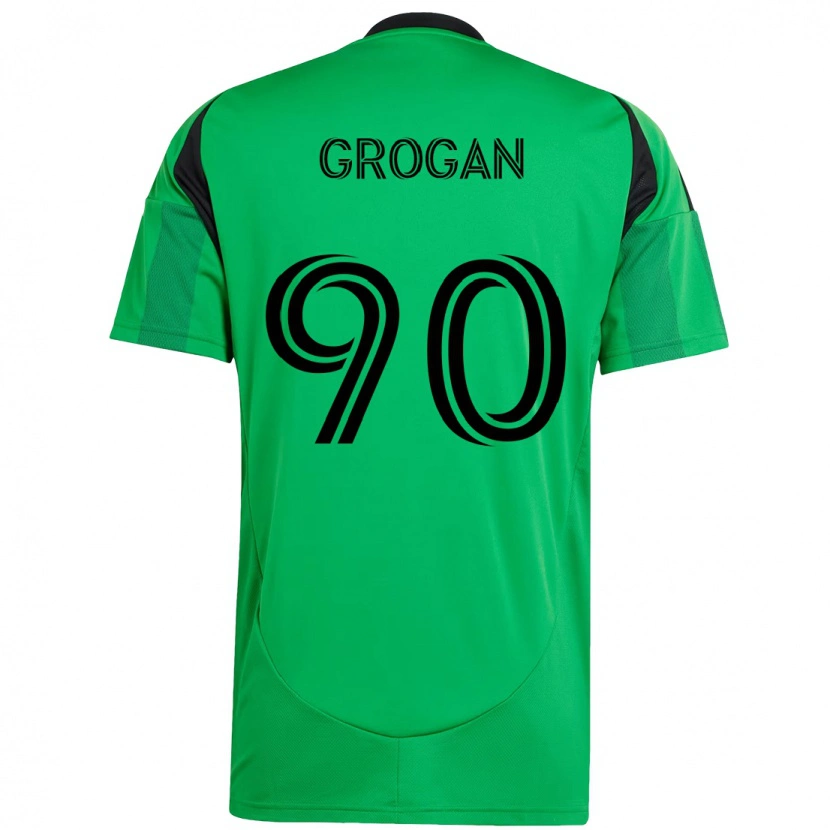 Danxen Homem Camisola Peter Grogan #90 Verde Preto Principal 2025/26 Camisa Brasil
