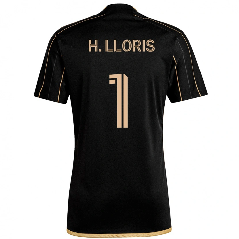 Danxen Homem Camisola Hugo Lloris #1 Preto Castanho Principal 2025/26 Camisa Brasil