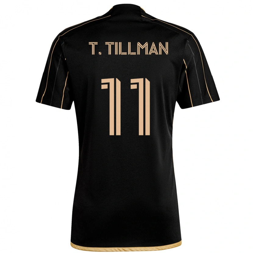 Danxen Homem Camisola Timothy Tillman #11 Preto Castanho Principal 2025/26 Camisa Brasil