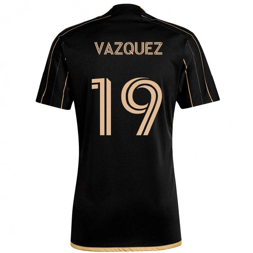 Danxen Homem Camisola Favian Vazquez #19 Preto Castanho Principal 2025/26 Camisa Brasil