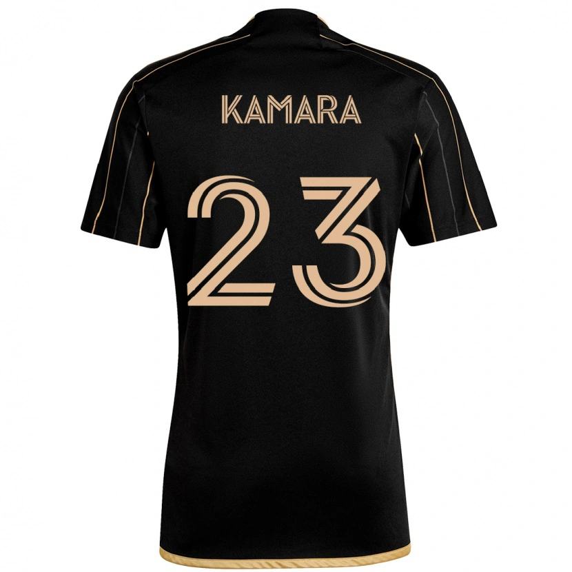 Danxen Homem Camisola Kei Kamara #23 Preto Castanho Principal 2025/26 Camisa Brasil