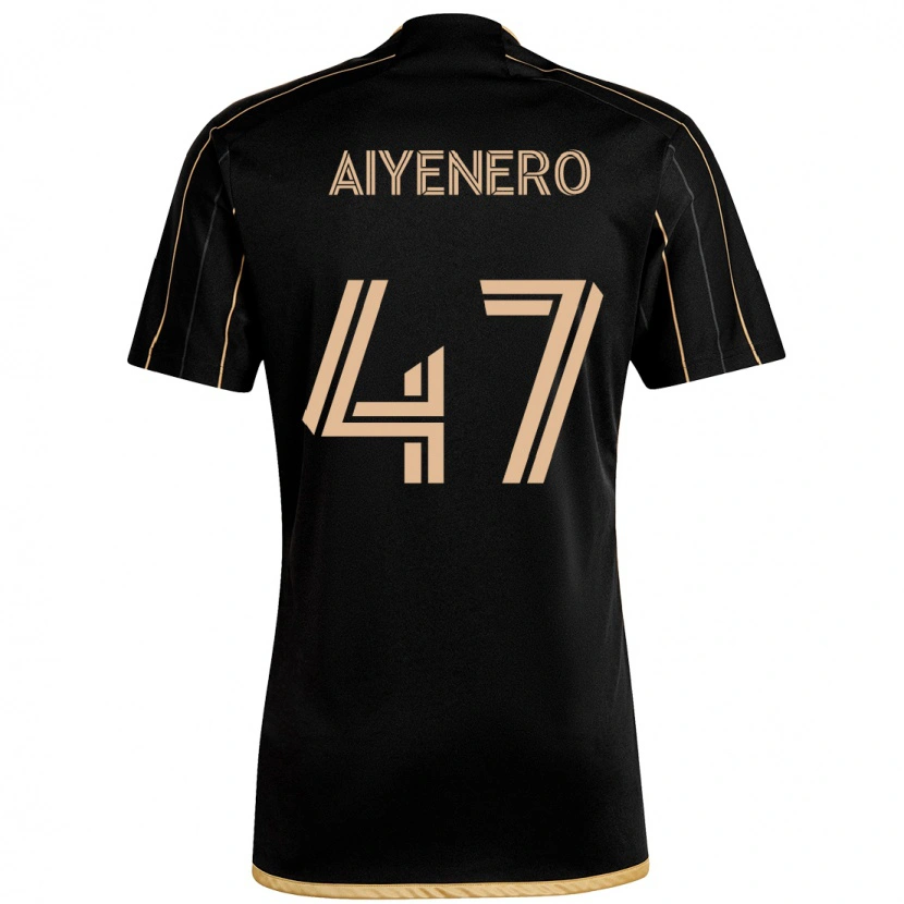 Danxen Homem Camisola Marius Aiyenero #47 Preto Castanho Principal 2025/26 Camisa Brasil