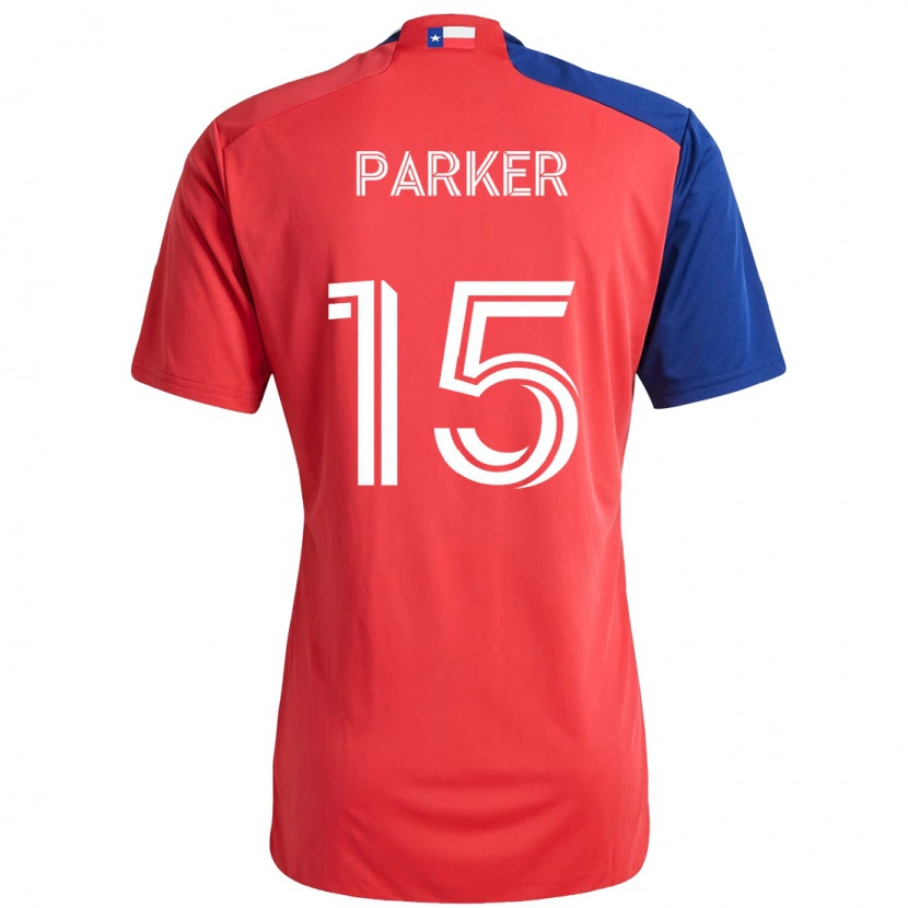 Danxen Homem Camisola Isaiah Parker #15 Vermelho Azul Marinho Principal 2025/26 Camisa Brasil