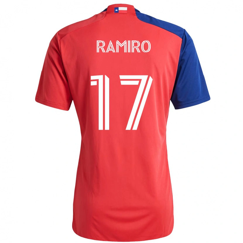 Danxen Homem Camisola Ramiro #17 Vermelho Azul Marinho Principal 2025/26 Camisa Brasil