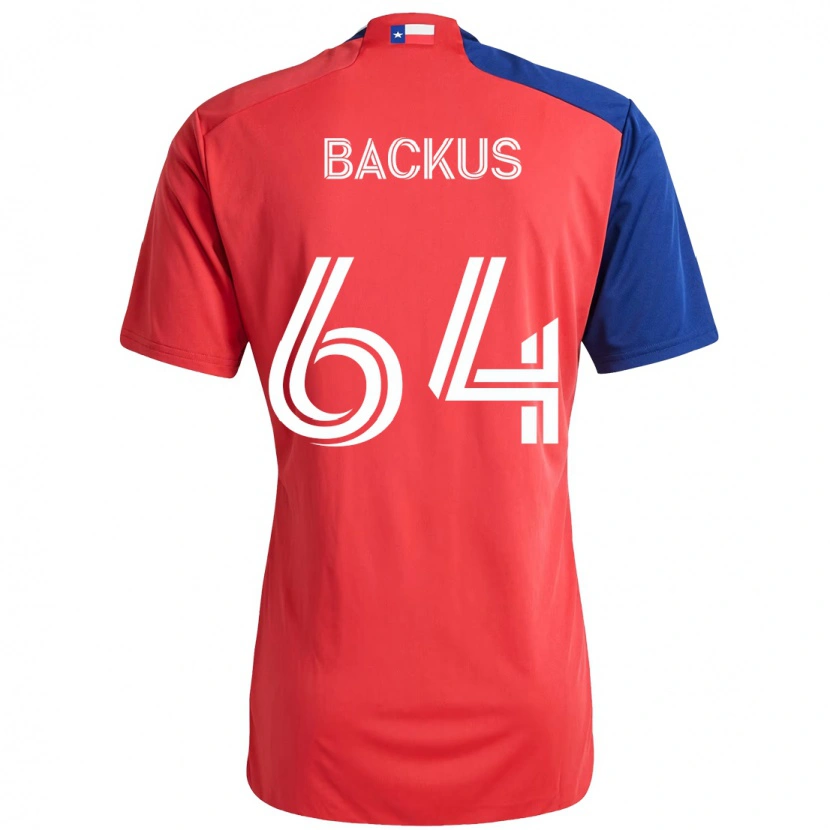 Danxen Homem Camisola Braeden Backus #64 Vermelho Azul Marinho Principal 2025/26 Camisa Brasil