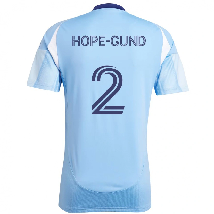 Danxen Homem Camisola Rio Hope-Gund #2 Azul Claro Principal 2025/26 Camisa Brasil